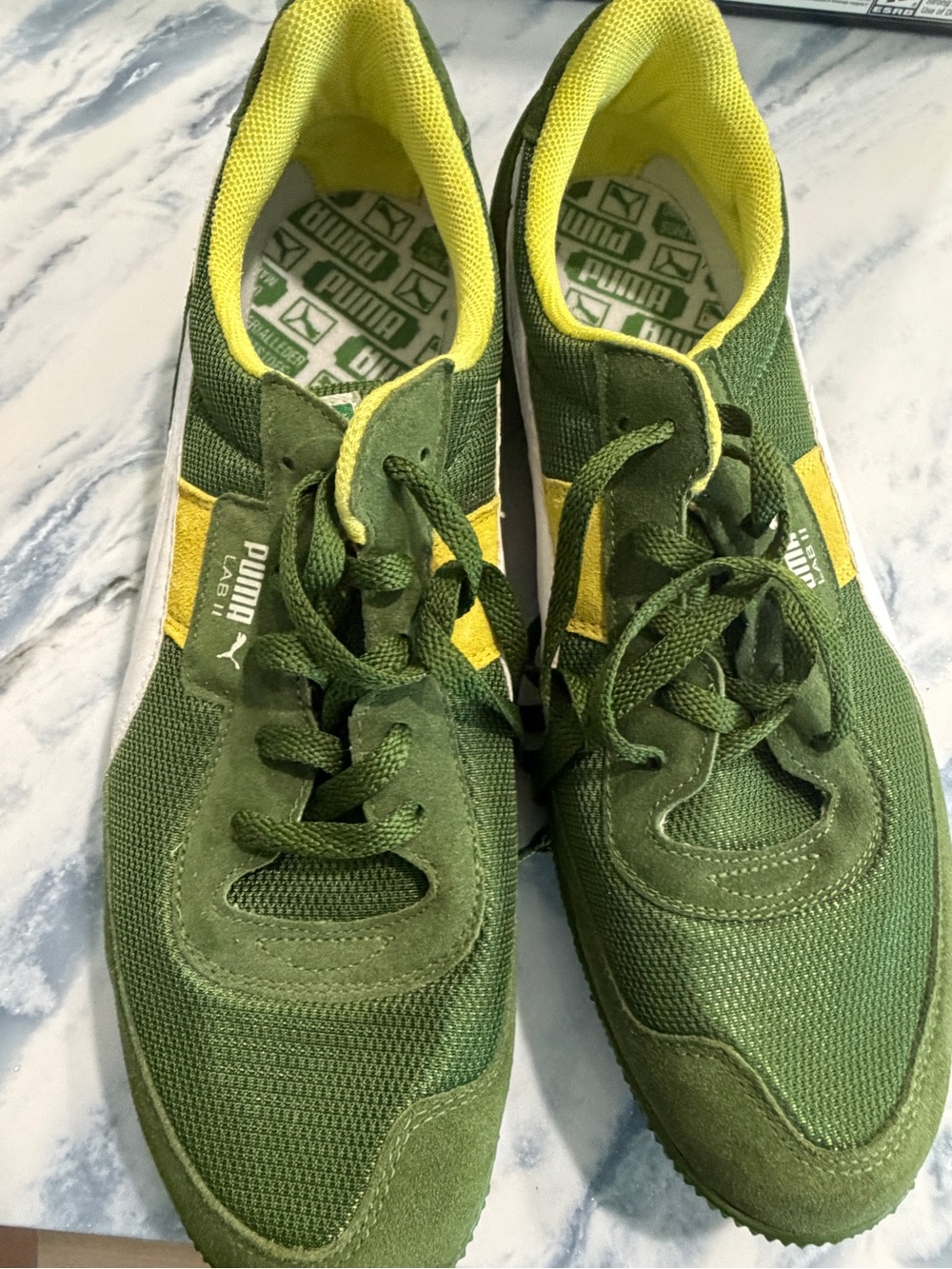 Puma lab ii Size 13 Green Men’s Sneakers